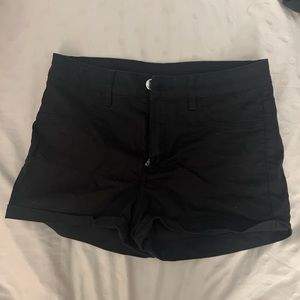 H&M Black Shorts